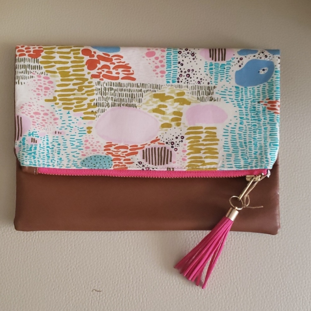 Great gift New handmade clutch